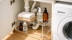 無印良品のアクリル仕切棚でシンク下の配管まわりが収納になるじゃない使い方3選