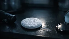 ダイソーのメイク落とし用パフが掃除に便利すぎた 水だけでファンデ汚れを落とすコツ